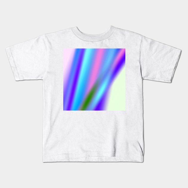 blue green white abstract texture background pattern Kids T-Shirt by Artistic_st